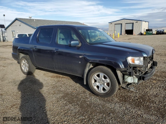 2011 Honda Ridgeline RTS with VIN 5FPYK1F45BB004828, listed as a Copart auction lot 80993644 with 110,329 mi miles and Salvage Title. Bid and sale history available at carsss.com. Image 4.