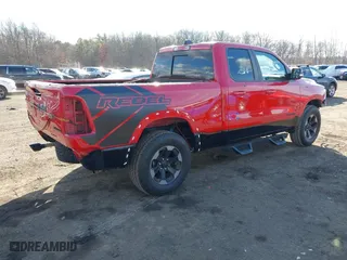 2019 Ram 1500 Rebel with VIN 1C6SRFET5KN753654, listed as a IAAI auction lot 41421884 with 90,255 mi miles. Bid and sale history available at carsss.com. Image 4.