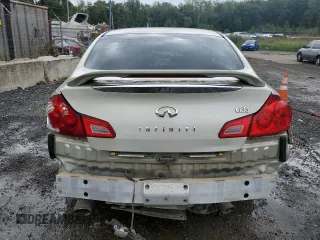 2007 Infiniti G35 Journey with VIN JNKBV61E57M723657, listed as a Copart auction lot 74450204 with Not Provided miles and Salvage Title. Bid and sale history available at DreamBid. Image 6.