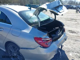 2015 Mercedes-Benz CLA-Class CLA 250 with VIN WDDSJ4EB1FN200782, listed as a IAAI auction lot 41781435 with 125,950 mi miles. Bid and sale history available at carsss.com. Image 6.