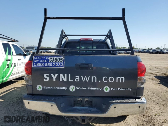2007 Toyota Tundra SR5 with VIN 5TFRT541X7X010745, listed as a Copart auction lot 54935365 with 304,479 mi miles and Clean Title. Bid and sale history available at DreamBid. Image 6.