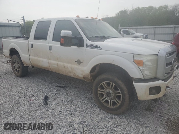2015 Ford F-350 Platinum с VIN 1FT8W3BT8FEA20776, выставлен на аукционе Copart как лот 50872225 с пробегом 217 559 миль миль и Списание • Salvage title. История ставок и продаж доступна на DreamBid. Изображение 4.