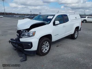 2021 Chevrolet Colorado 2WD LT with VIN 1GCHSCEA8M1215674, listed as a IAAI auction lot 41362022 with 66,029 mi miles. Bid and sale history available at carsss.com. Image 17.