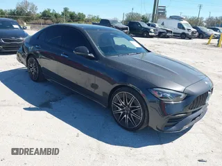 2024 Mercedes-Benz C 43 AMG z VIN W1KAF8HB4RR158637, wystawiony jako IAAI lot #41586886 z przebiegiem 3 022 mil mil oraz . Historia ofert i sprzedaży dostępna na DreamBid. Obrazek 1.