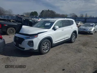 2020 Hyundai Santa Fe SEL w/SULEV with VIN 5NMS33AD3LH153043, listed as a IAAI auction lot 41733954 with 114,206 mi miles. Bid and sale history available at carsss.com. Image 17.