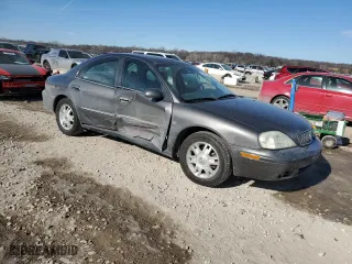 2005 Mercury Sable LS with VIN 1MEFM55S45A617102, listed as a Copart auction lot 41788115 with 131,668 mi miles and Salvage Title. Bid and sale history available at carsss.com. Image 4.