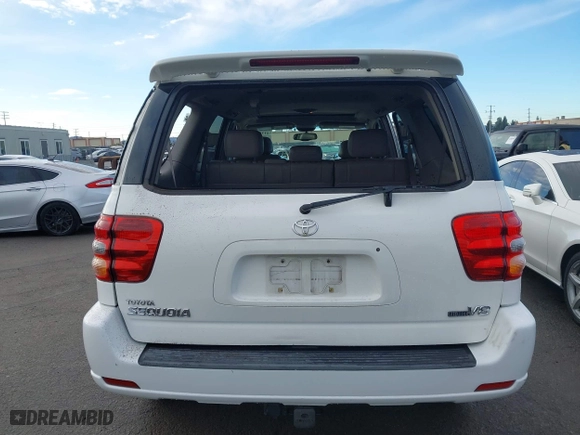 2004 Toyota Sequoia Limited with VIN 5TDZT38A54S222629, listed as a IAAI auction lot 41389865 with 106,076 mi miles. Bid and sale history available at carsss.com. Image 16.