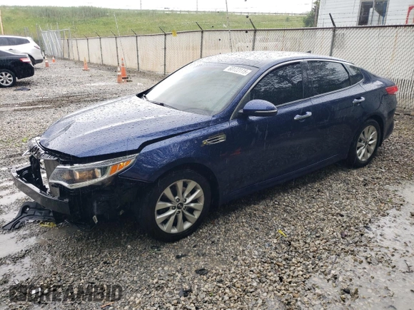 2017 Kia Optima EX with VIN 5XXGU4L39HG154393, listed as a Copart auction lot 60122115 with 89,728 mi miles and Salvage title. Bid and sale history available at DreamBid. Image 1.