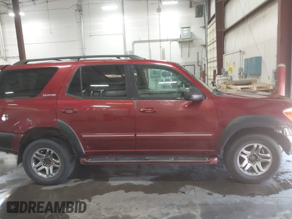 2007 Toyota Sequoia Limited with VIN 5TDBT48A27S283299, listed as a IAAI auction lot 42169924 with 220,767 mi miles and . Bid and sale history available at DreamBid. Image 13.