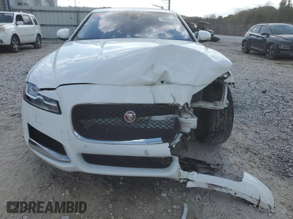 2018 Jaguar XF 25t Premium with VIN SAJBJ4FX1JCY59486, listed as a Copart auction lot 78463744 with 126,214 mi miles and Salvage Title. Bid and sale history available at carsss.com. Image 5.