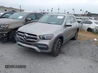 2020 Mercedes-Benz GLE 350 with VIN 4JGFB4JB5LA198502, listed as a IAAI auction lot 42283036 with 59,052 mi miles and . Bid and sale history available at DreamBid. Image 2.