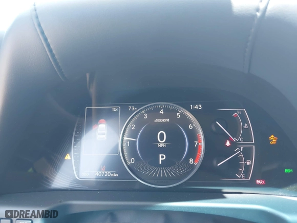 2019 Lexus ES with VIN 58ABZ1B16KU011174, listed as a IAAI auction lot 42032730 with 40,720 mi miles. Bid and sale history available at carsss.com. Image 7.