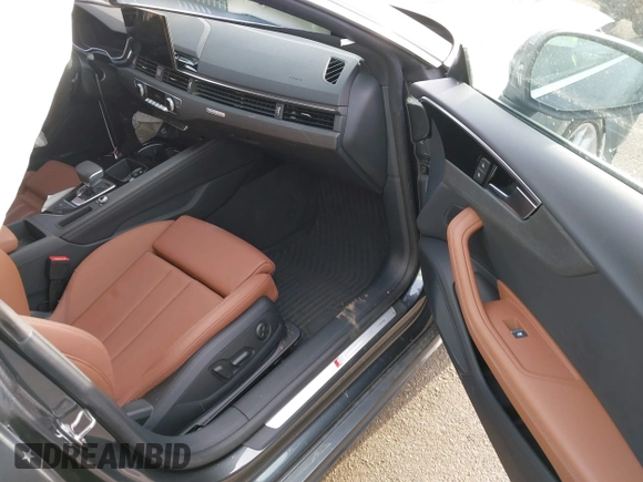 2023 Audi A5 Sportback S line Premium Plus with VIN WAUFACF5XPA055830, listed as a IAAI auction lot 41506151 with 10,562 mi miles. Bid and sale history available at carsss.com. Image 5.