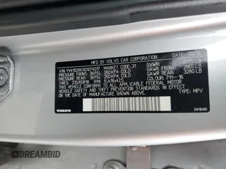 2016 Volvo XC90 Momentum with VIN YV4102XKXG1074017, listed as a Copart auction lot 52140495 with 96,009 mi miles and Salvage Title. Bid and sale history available at carsss.com. Image 13.