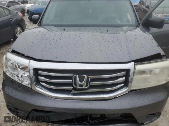 2012 Honda Pilot LX with VIN 5FNYF4H25CB502037, listed as a Copart auction lot 51258925 with 184,644 mi miles and Clean Title. Bid and sale history available at carsss.com. Image 12.