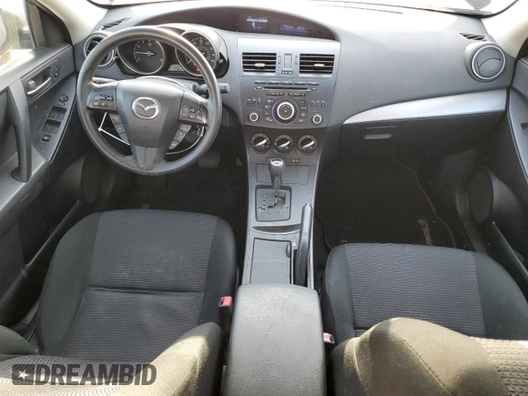 2013 Mazda 3 i Sport with VIN JM1BL1UP5D1845360, listed as a Copart auction lot 54293845 with 219,905 mi miles and Salvage Title. Bid and sale history available at DreamBid. Image 8.