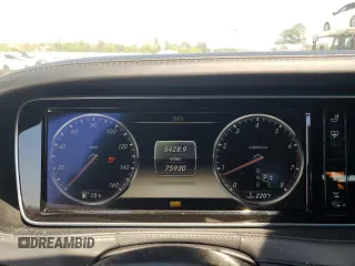2014 Mercedes-Benz S S 550 with VIN WDDUG8CB0EA051322, listed as a Copart auction lot 52672685 with 75,930 mi miles and Salvage Title. Bid and sale history available at carsss.com. Image 9.