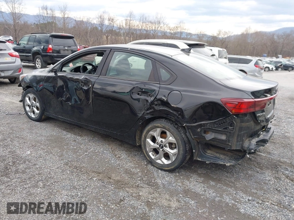 2020 Kia Forte LXS with VIN 3KPF24AD0LE154507, listed as a IAAI auction lot 41575571 with 125,920 mi miles. Bid and sale history available at carsss.com. Image 3.