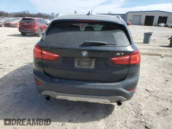 2017 BMW X1 xDrive28i with VIN WBXHT3Z31H4A57021, listed as a Copart auction lot 46507885 with 165,071 mi miles and Salvage Title. Bid and sale history available at carsss.com. Image 6.