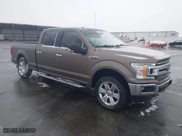 2018 Ford F-150 XL with VIN 1FTFW1E56JFD11532, listed as a IAAI auction lot 41564322 with 55,963 mi miles. Bid and sale history available at carsss.com. Image 1.