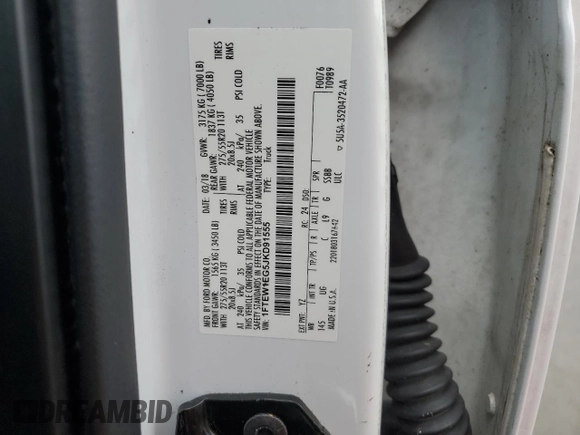 2018 Ford F-150 XL with VIN 1FTEW1EG5JKD91555, listed as a Copart auction lot 52226745 with 94,172 mi miles and Salvage Title. Bid and sale history available at DreamBid. Image 14.