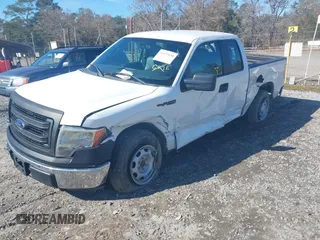 2014 Ford F-150 XL with VIN 1FTFX1CF5EKG23962, listed as a IAAI auction lot 41453430 with 184,837 mi miles. Bid and sale history available at carsss.com. Image 17.