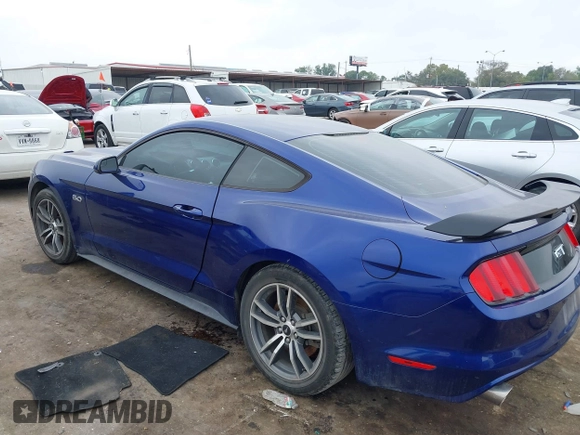 2015 Ford Mustang GT with VIN 1FA6P8CF5F5368602, listed as a IAAI auction lot 40959426 with 78,790 mi miles and . Bid and sale history available at carsss.com. Image 3.