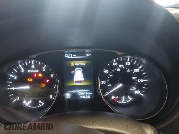 2016 Nissan Rogue SL with VIN 5N1AT2MVXGC919523, listed as a IAAI auction lot 42020681 with 100,612 mi miles and . Bid and sale history available at DreamBid. Image 7.