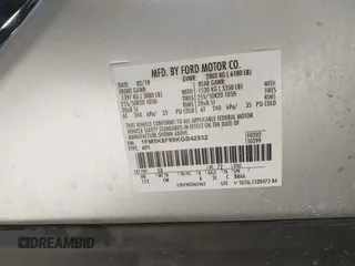 2019 Ford Explorer Limited с VIN 1FM5K8F89KGB42932, выставлен на аукционе IAAI как лот 42302391 с пробегом 112 974 миль миль и . История ставок и продаж доступна на DreamBid. Изображение 9.