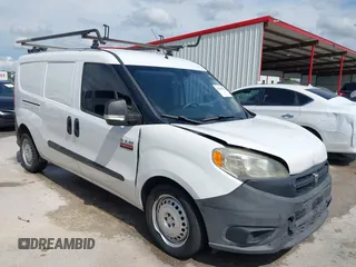 2016 Ram ProMaster City Cargo Tradesman z VIN ZFBERFAT4G6B29878, wystawiony jako IAAI lot #42491970 z przebiegiem 99 747 mil mil oraz . Historia ofert i sprzedaży dostępna na DreamBid. Obrazek 1.