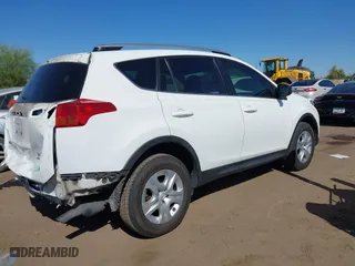 2014 Toyota RAV4 LE with VIN JTMBFREV8ED090319, listed as a IAAI auction lot 41980043 with 163,033 mi miles. Bid and sale history available at carsss.com. Image 4.
