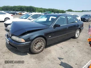 2003 BMW 5 Series 540i z VIN WBADN63413GN89699, wystawiony jako Copart lot #60373545 z przebiegiem 243 882 mil mil oraz Czysty tytuł • Clean title. Historia ofert i sprzedaży dostępna na DreamBid. Obrazek 1.