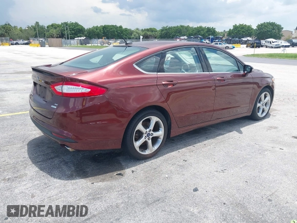 2015 Ford Fusion SE with VIN 3FA6P0HD4FR190767, listed as a IAAI auction lot 42671739 with 59,114 mi miles and . Bid and sale history available at DreamBid. Image 4.