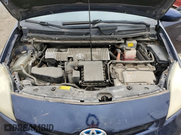 2012 Toyota Prius One with VIN JTDKN3DU1C0333210, listed as a Copart auction lot 56176955 with 227,314 mi miles and Clean Title. Bid and sale history available at DreamBid. Image 11.