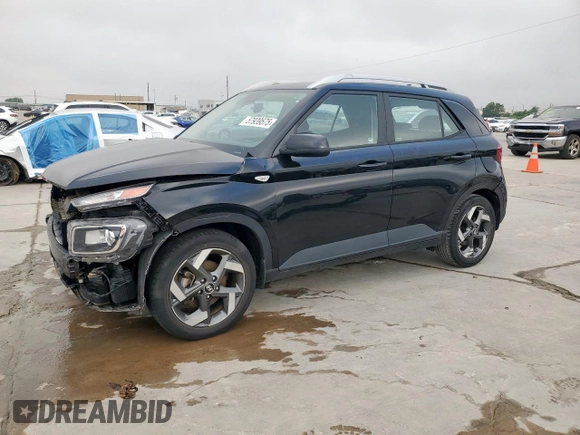 2021 Hyundai Venue SEL z VIN KMHRC8A33MU072942, wystawiony jako Copart lot #57939575 z przebiegiem 25 389 mil mil oraz Szkoda całkowita • Salvage title. Historia ofert i sprzedaży dostępna na DreamBid. Obrazek 1.