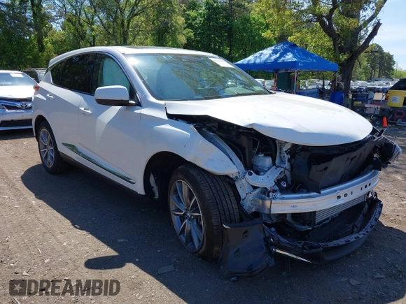 2024 Acura RDX Technology with VIN 5J8TC2H57RL017388, listed as a IAAI auction lot 42236007 with 14,261 mi miles and . Bid and sale history available at DreamBid. Image 1.