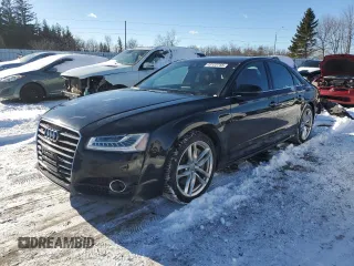 2016 Audi A8 with VIN WAUK3AFDXGN020976, listed as a Copart auction lot 43122755 with 161,089 mi miles and Clean title. Bid and sale history available at DreamBid. Image 1.