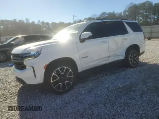 2022 Chevrolet Tahoe RST z VIN 1GNSCRKD1NR143702, wystawiony jako Copart lot #84860434 z przebiegiem 63 248 mil mil oraz Szkoda całkowita • Salvage title. Historia ofert i sprzedaży dostępna na DreamBid. Obrazek 1.