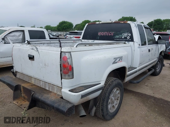1995 Chevrolet Silverado 1500 with VIN 1GCEK19K0SE155342, listed as a IAAI auction lot 41944089 with 278,439 mi miles and . Bid and sale history available at DreamBid. Image 4.
