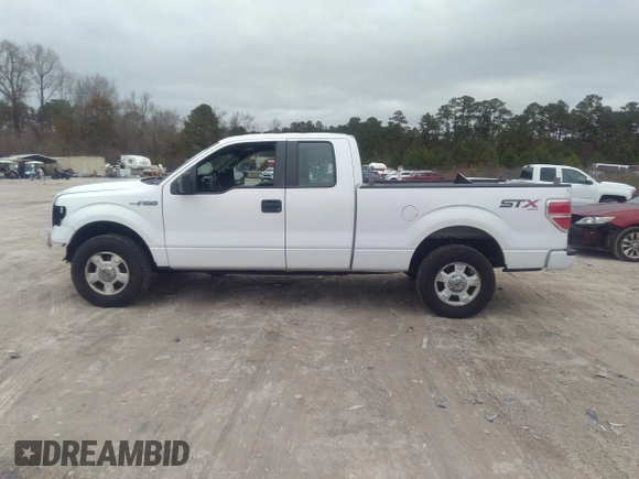 2014 Ford F-150 XL with VIN 1FTFX1EFXEKE16495, listed as a IAAI auction lot 41077199 with 206,212 mi miles. Bid and sale history available at carsss.com. Image 14.