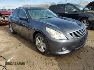 2012 Infiniti G25 Journey with VIN JN1DV6AP7CM812381, listed as a Copart auction lot 43759925 with 103,766 mi miles and Salvage Title. Bid and sale history available at DreamBid. Image 4.