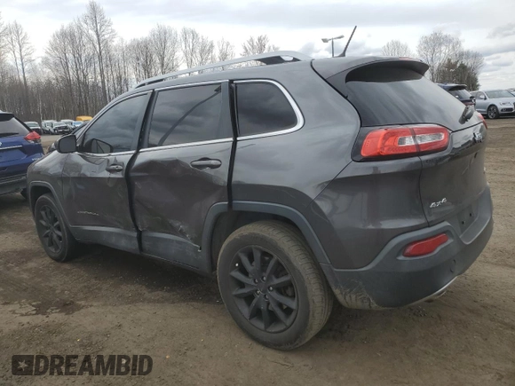 2014 Jeep Cherokee Limited with VIN 1C4PJMDB7EW138895, listed as a Copart auction lot 52585115 with 199,744 mi miles and Salvage Title. Bid and sale history available at DreamBid. Image 2.
