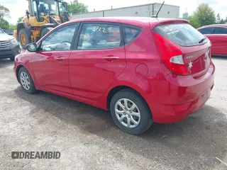 2014 Hyundai Accent GS with VIN KMHCT5AE9EU149143, listed as a IAAI auction lot 42365722 with 130,910 mi miles and . Bid and sale history available at DreamBid. Image 3.
