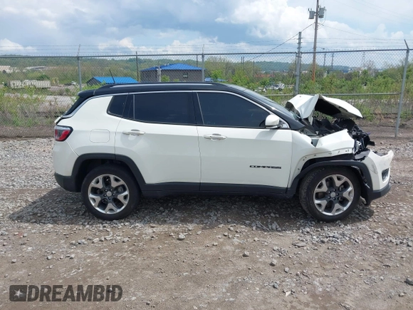 2019 Jeep Compass Limited with VIN 3C4NJDCB2KT704231, listed as a IAAI auction lot 42175991 with 70,892 mi miles and . Bid and sale history available at DreamBid. Image 13.