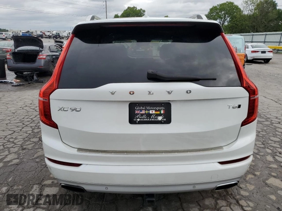 2017 Volvo XC90 Momentum with VIN YV4A22PK3H1165058, listed as a Copart auction lot 61072965 with 131,178 mi miles and Salvage title. Bid and sale history available at DreamBid. Image 6.