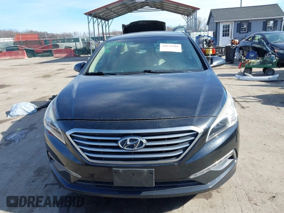 2015 Hyundai Sonata 2.4L SE with VIN 5NPE24AF8FH231881, listed as a IAAI auction lot 41678506 with 74,261 mi miles. Bid and sale history available at carsss.com. Image 12.