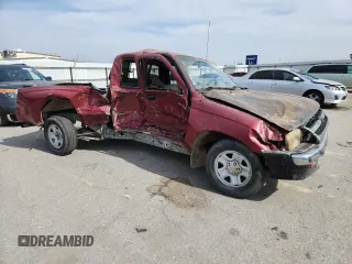 1999 Toyota Tacoma with VIN 4TAVL52N7XZ549666, listed as a Copart auction lot 58861885 with 326,363 mi miles and Salvage title. Bid and sale history available at DreamBid. Image 4.