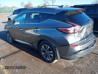 2017 Nissan Murano S with VIN 5N1AZ2MG5HN152072, listed as a IAAI auction lot 41634106 with 94,468 mi miles and . Bid and sale history available at carsss.com. Image 3.