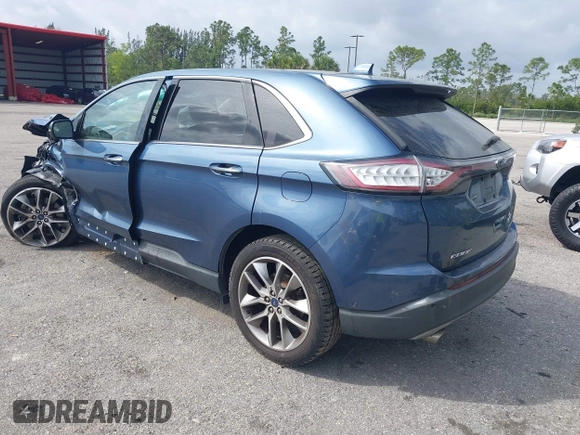 2018 Ford Edge Titanium with VIN 2FMPK4K82JBB35110, listed as a IAAI auction lot 41727507 with 83,644 mi miles. Bid and sale history available at carsss.com. Image 3.