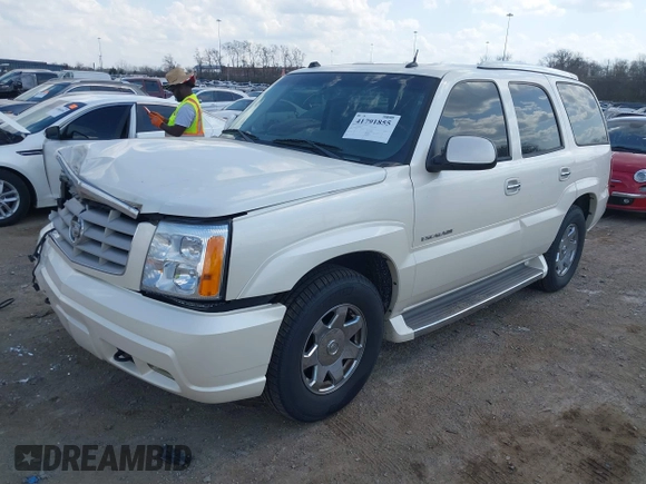 2005 Cadillac Escalade z VIN 1GYEC63T55R115387, wystawiony jako IAAI lot #41791855 z przebiegiem 165 246 mil mil oraz . Historia ofert i sprzedaży dostępna na DreamBid. Obrazek 18.